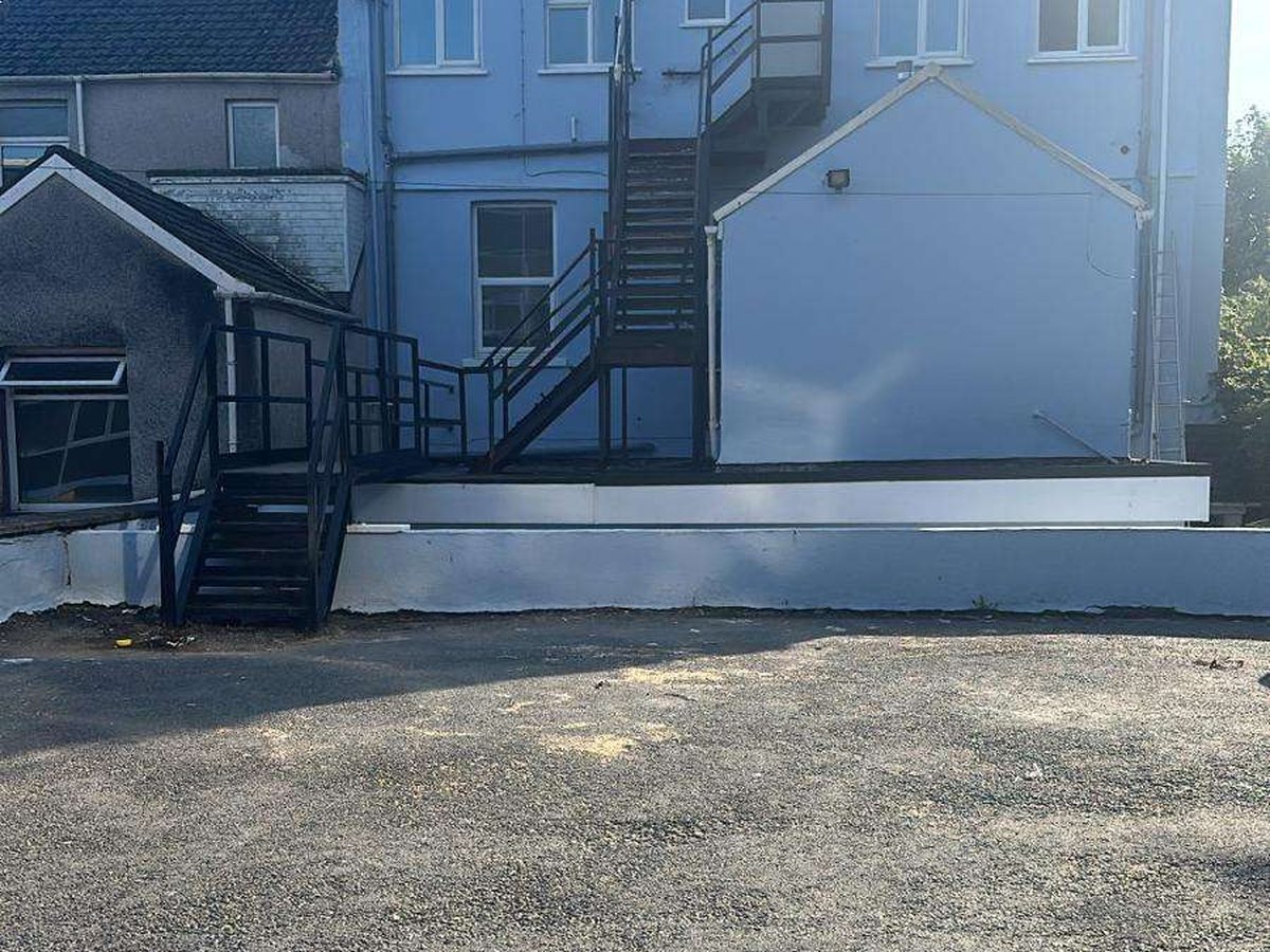 A finished house